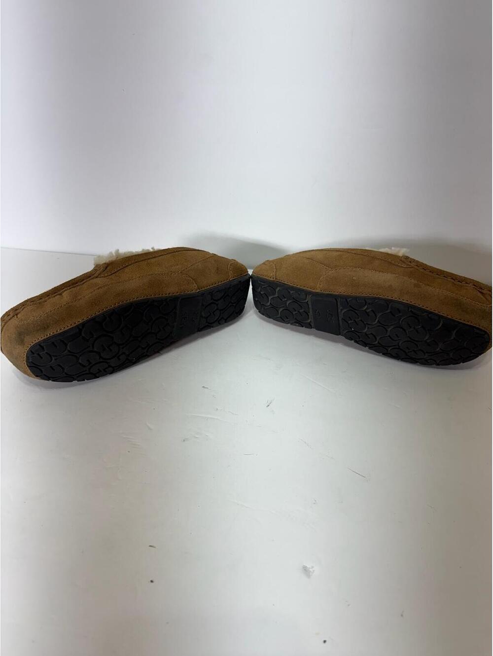 UGG Brown Sheepskin Lined Slip-On Slippers Size 1  S~110